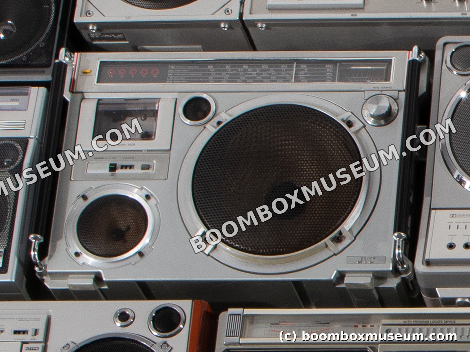 JVC RC-550 boombox close-up